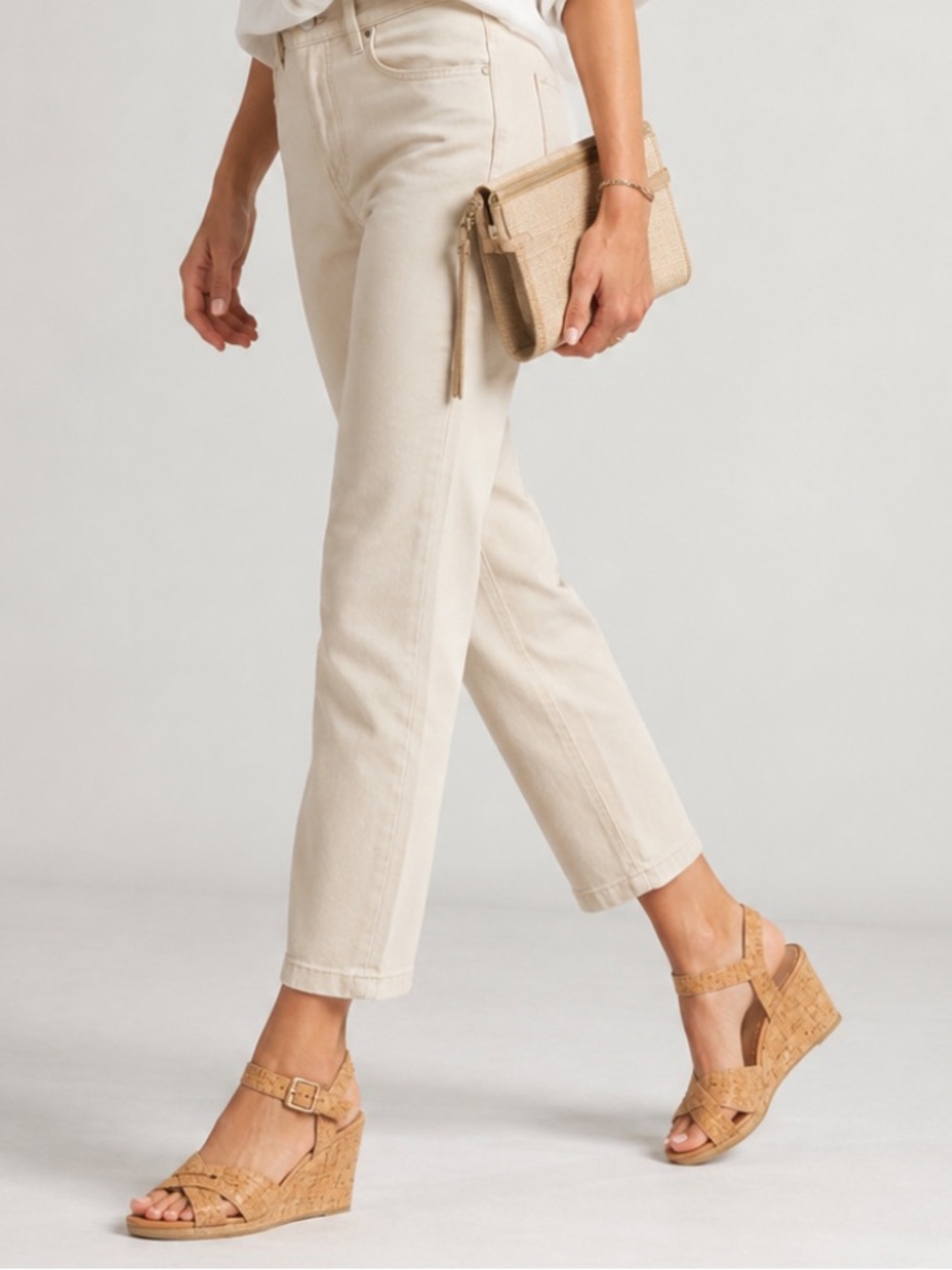 Stuart Weitzman Cork Women's Sandals. Size 6.5M